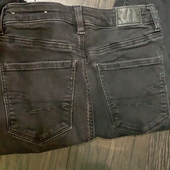 American Eagle black skinny jeans - Picture 2 of 2